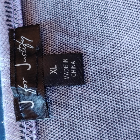 J For Justify Crop Top Short Plaid Size XL -105 - Picture 4 of 8